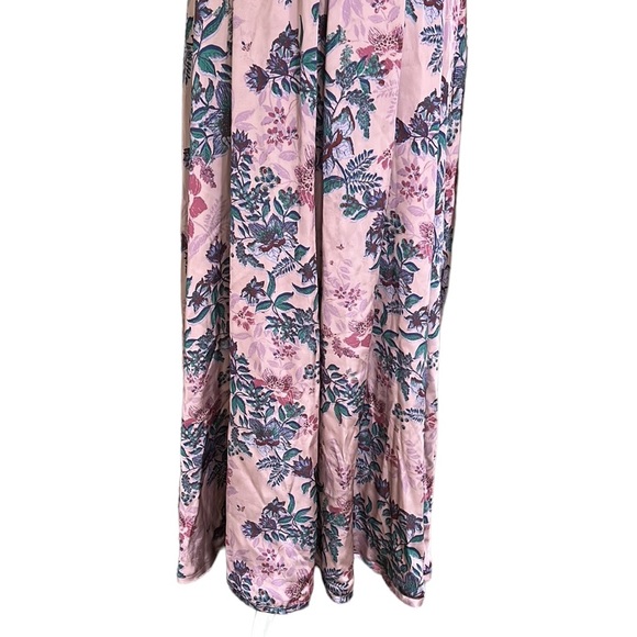 RARE Free People Bad For You Lace & Floral Bodysuit Corset Slip Maxi Dress - L - Picture 13 of 16